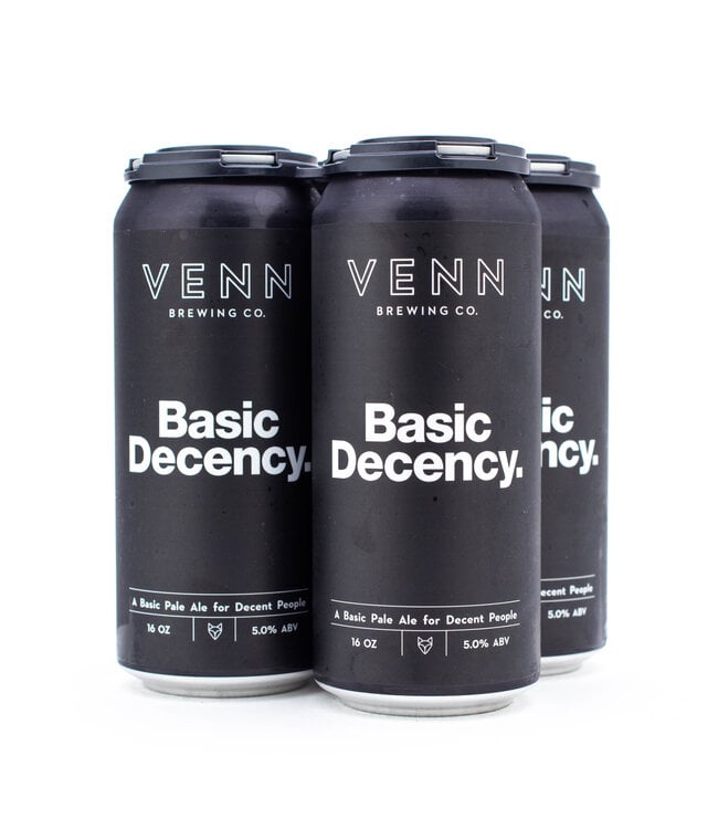 Venn Basic Decency American Pale Ale 4pk 16oz