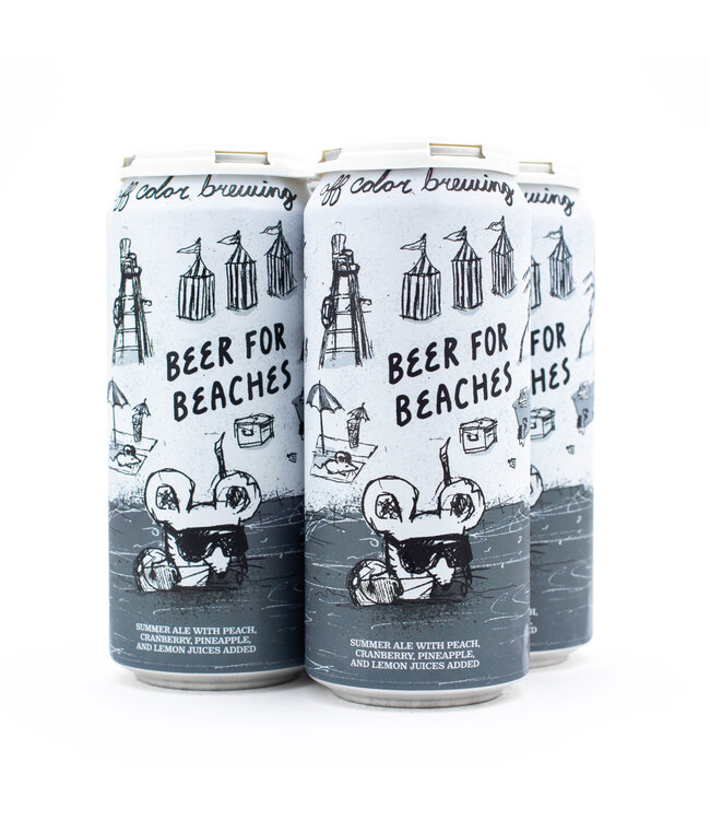 Off Color Beer For Beaches Summer Ale 4pk 16oz