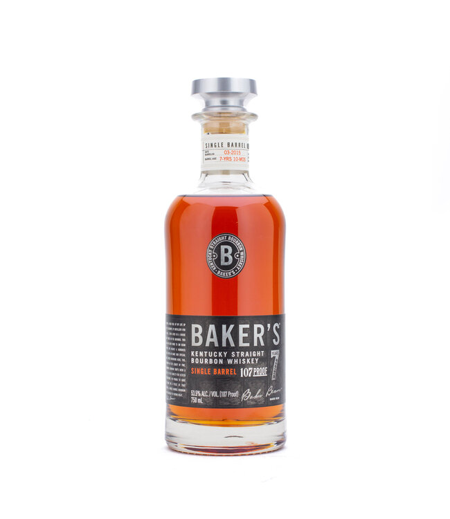 Baker's Kentucky Straight Bourbon Single Barrel 7 Year 107 Proof 750ml