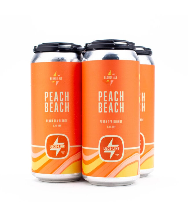 Luce Line Peach Beach Blonde 4pk 16oz