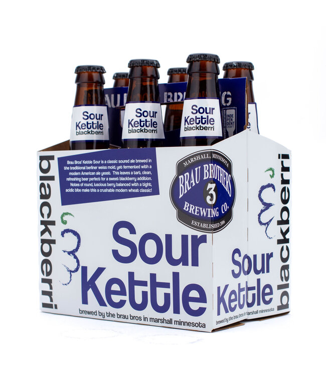 Brau Brothers Blackberri Kettle Sour 6pk 12oz