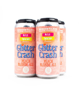 Broken Clock Broken Clock Glitter Crash Kiwi Blonde Ale 4pk/16oz