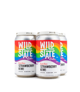 Wild State Cider Wild State Peach Basil Cider 4pk 12oz