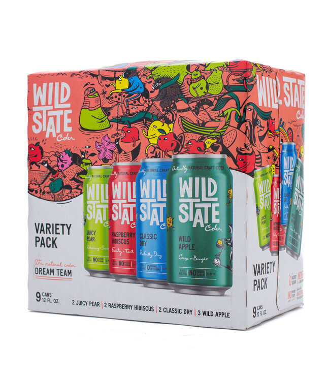 Wild State Variety Pack 12oz 9pk