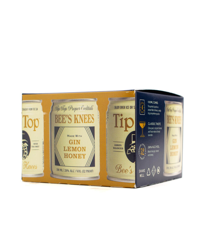 Tip Top Bees Knees 4pk 100ml