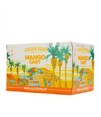 Golden Road Mango Cart NA Wheat Brew 6pk 12oz