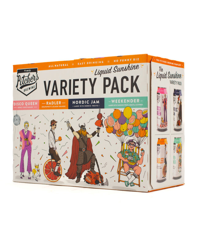 Two Pitchers Variety Pack 12pk 12oz