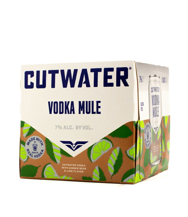 Cutwater Vodka Mule RTD Cocktail 12oz 4pk