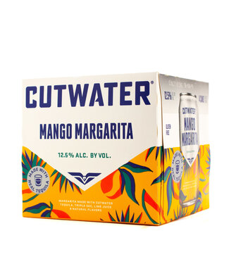 Cutwater Cutwater Mango Margarita RTD 12oz 4pk Cutwater Cutwater Mango Margarita RTD 12oz 4pk