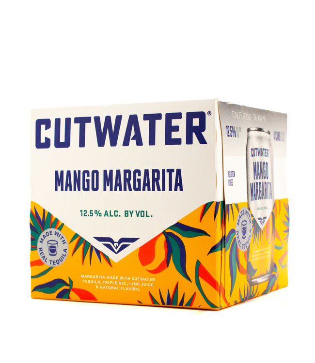 Cutwater Mango Margarita RTD 12oz 4pk