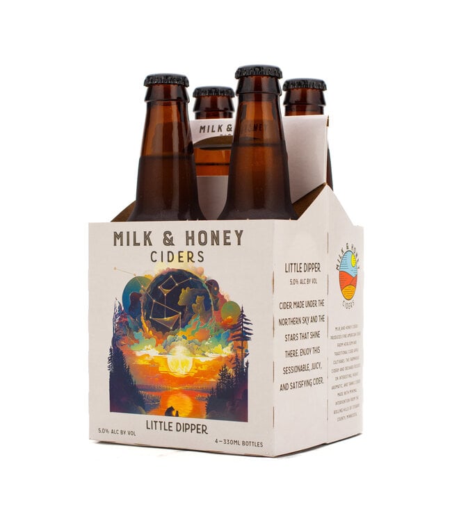 Milk And Honey Little Dipper Cider 12oz 4pk