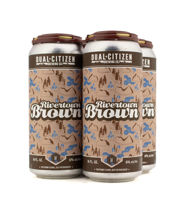 Dual Citizen Rivertown Brown 16oz 4pk