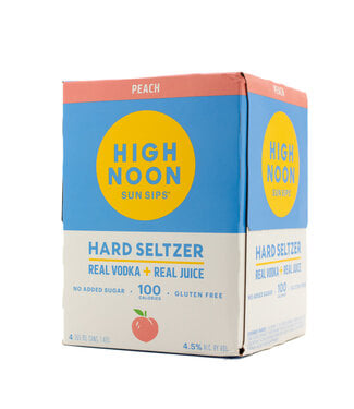 High Noon High Noon Peach 355ml 4pk
