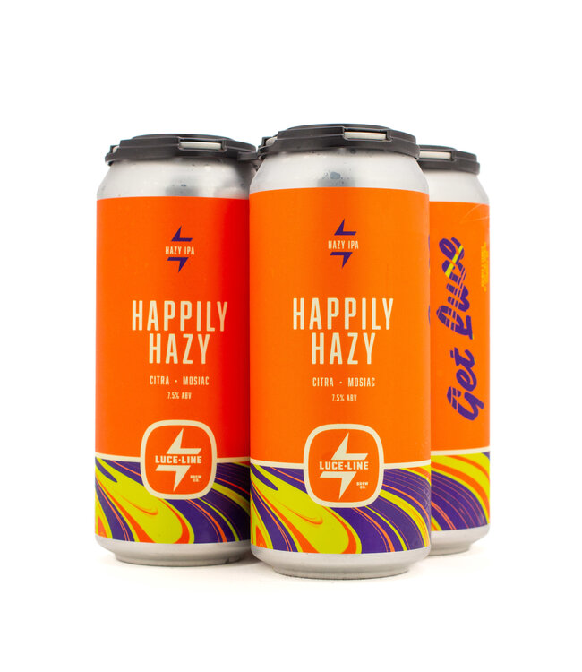 Luce Line Happily Hazy IPA 4pk 16oz