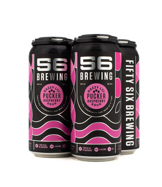 56 Brewing 56 Razzy Lil Pucker Sour 4pk 16oz