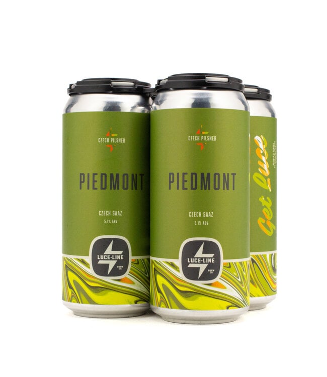 Luce Line Piedmont Czech Pilsner 4pk 16oz