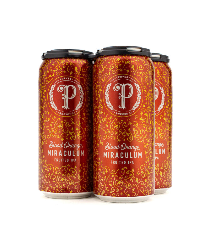 Pryes Blood Orange Miraculum 16oz 4pk
