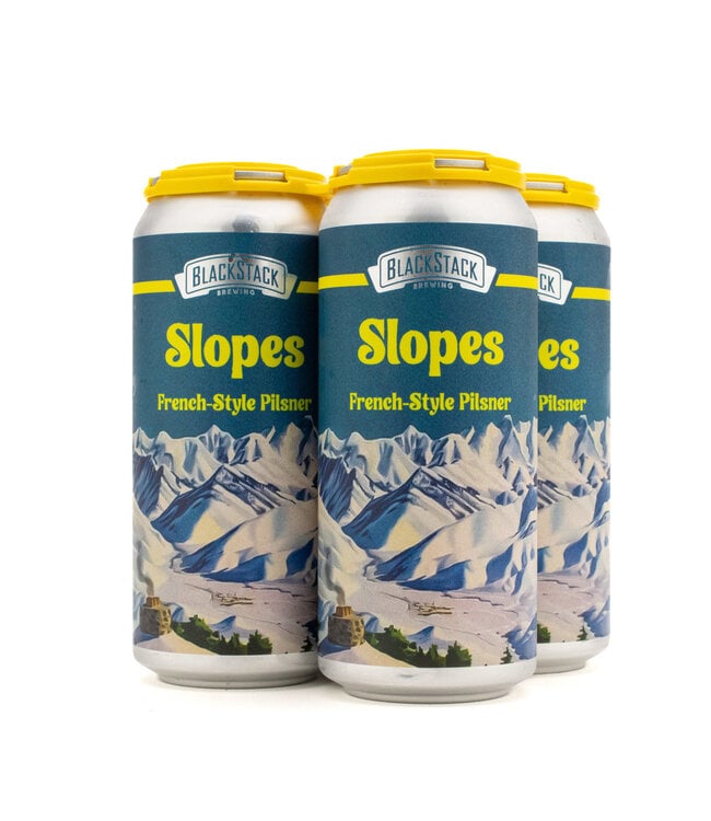 BlackStack Slopes French Pilsner 4pk 16oz