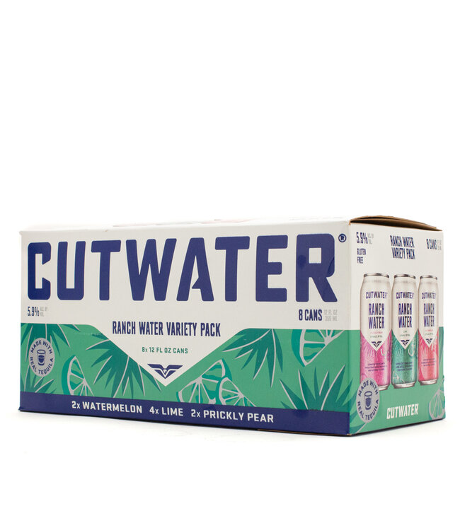 Cutwater Ranch Water Variety 8pk 12oz