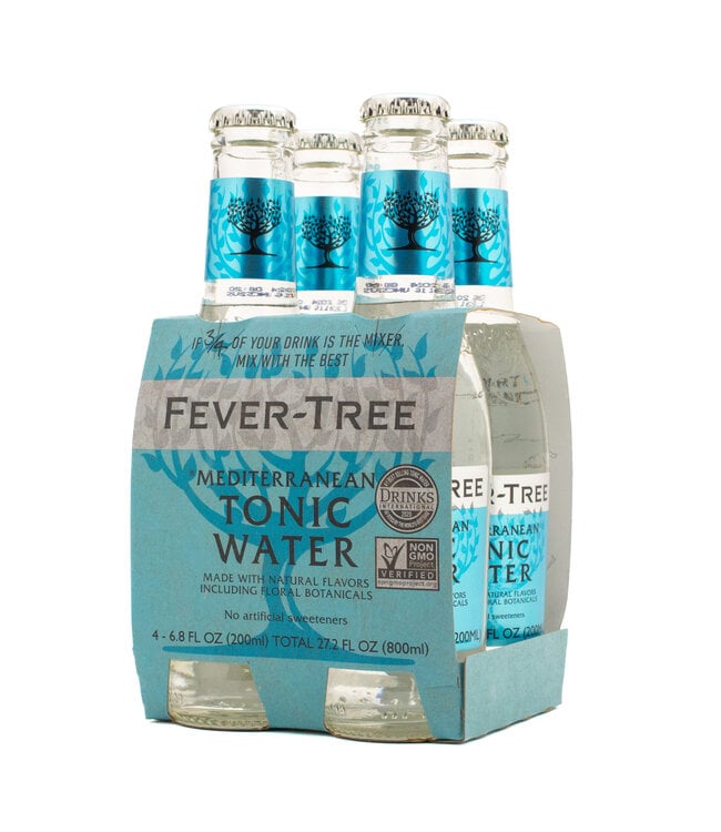 Fever Tree Mediterranean Tonic Water 4pk 200ml