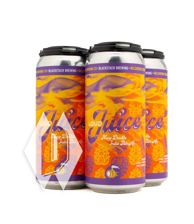 Weldwerks Loud Juice Hazy DIPA 16oz 4pk