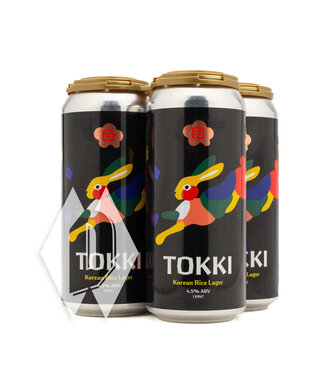 Arbeiter Arbeiter Tokki Korean Rice Lager 16oz 4pk