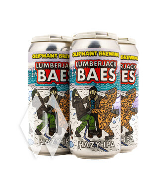 Oliphant Oliphant Lumberjack Baes Hazy IPA 16oz 4pk