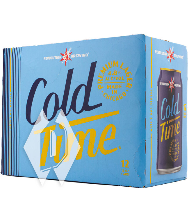 Revolution Brewing Cold Time Lager 12pk 12oz