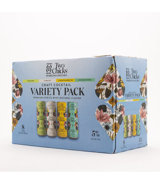 Two Chicks Two Chicks RTD Cocktail Variety Pack 8pk 12oz