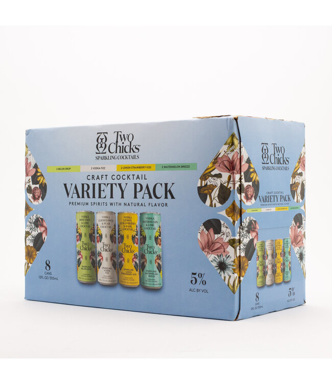 Two Chicks RTD Cocktail Variety Pack 8pk 12oz