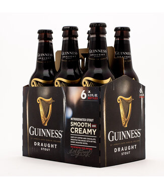 Guinness Guinness Draught Stout Btls 6pk 11.2oz