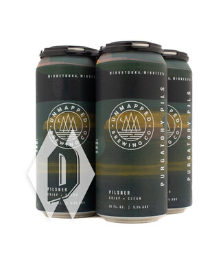 Unmapped Brewing Unmapped Purgatory Pils 16oz 4pk