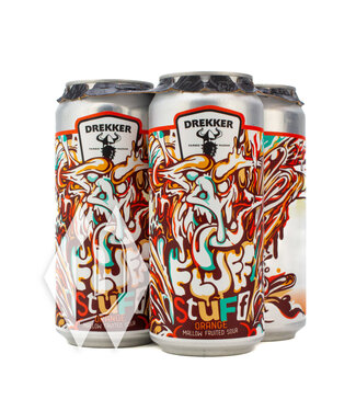 Drekker Drekker Fluff Stuff Strawberry Kiwi Sour 16oz 4pk