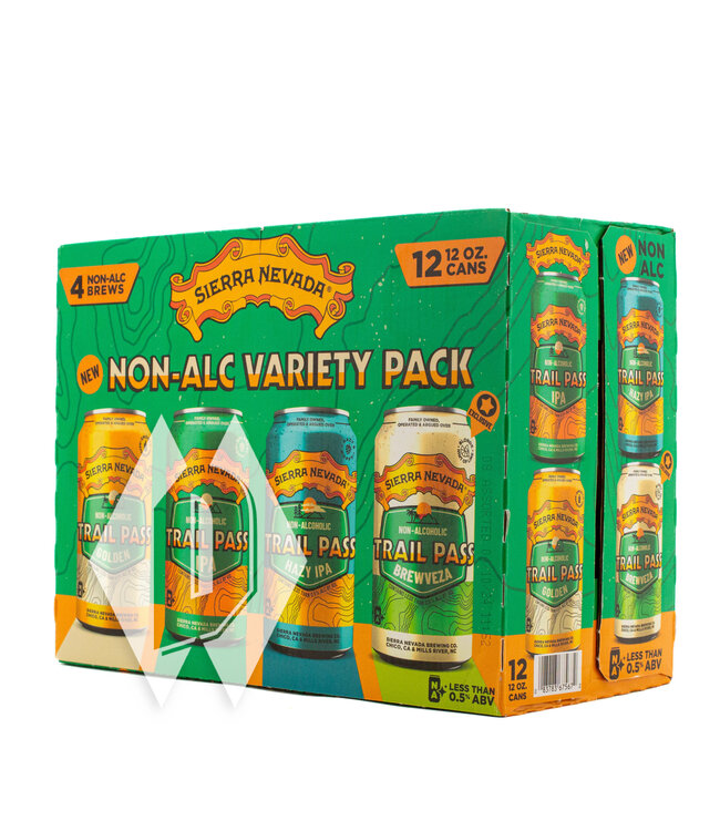 Sierra Nevada Trail Pass NA Variety 12oz 12pk