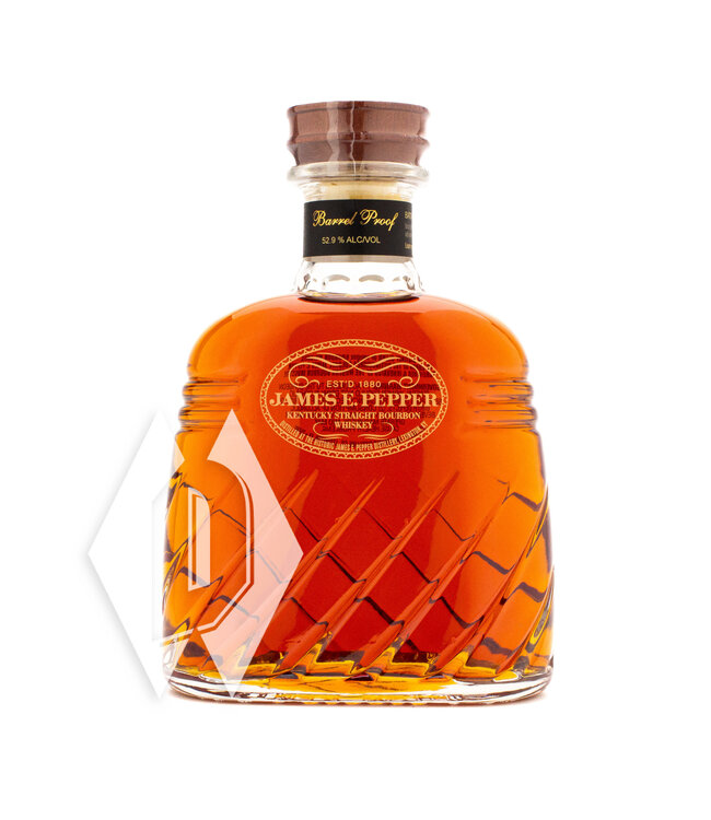 James E Pepper Barrel Proof Bourbon 750ml