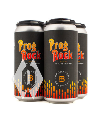 Bruhaven Prog Rock Hazy IPA 16oz 4pk