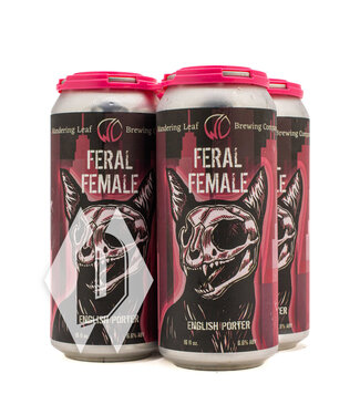 Wandering Leaf Feral Female English Porter 4pk 16oz