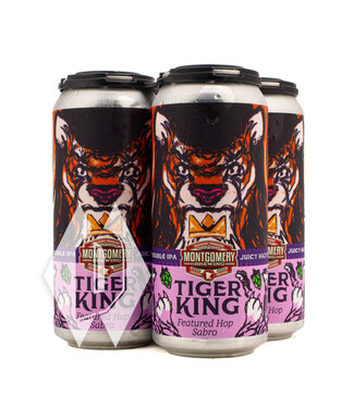 Montgomery Brewing Montgomery Tiger King Juicy Hazy DIPA 4pk 16oz