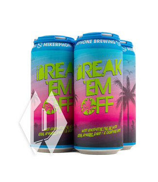 Mikerphone Mikerphone Break Em Off West Coast Pale Ale 4pk 16oz