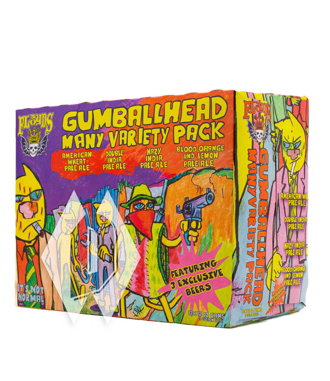 3 Floyds Gumballhead Many Variety Pack 12oz 12pk