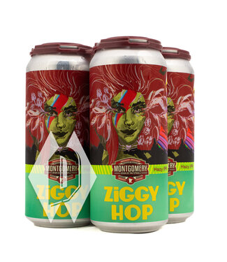 Montgomery Brewing Montgomery Ziggy Hop Hazy IPA 4pk 16oz