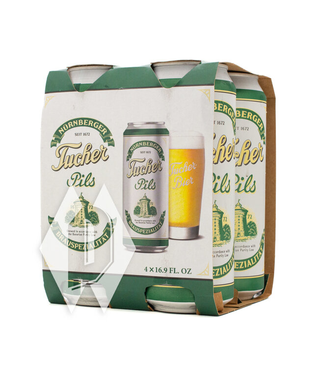 Tucher Brau Pils 16.9oz 4pk