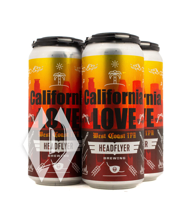 Headflyer California Love West Coast IPA 4pk 16oz
