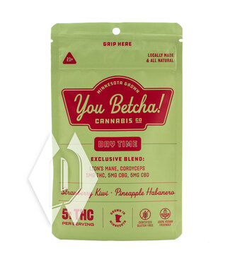 You Betcha Cannabis Co You Betcha (GREEN)  Day Time Gummies 5mg