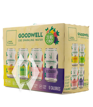 Untitled Art Goodwell CBD Sparkling Water 12pk 12oz