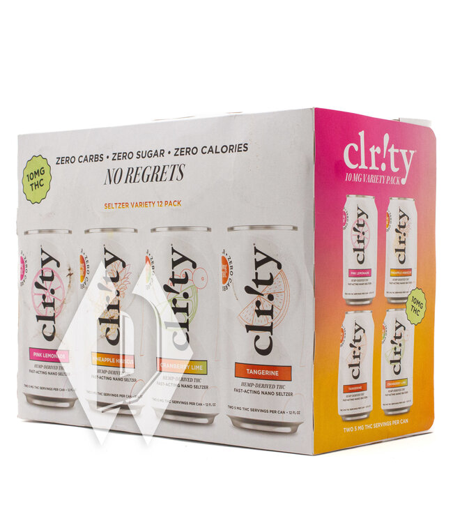 Clrity Variety Pack 10mg 12oz 12pk