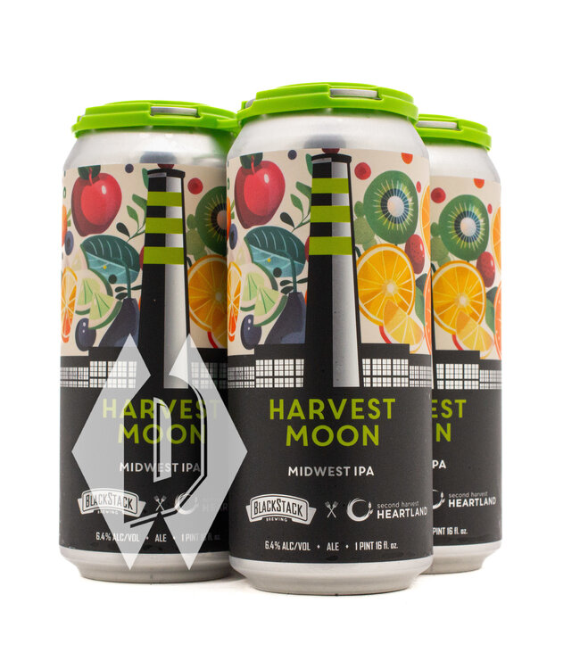 BlackStack Harvest Moon Midwest IPA 16oz 4pk