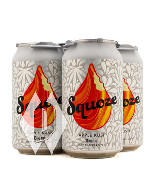 Sociable Cider Werks Squoze Apple Kush 4pk 12oz