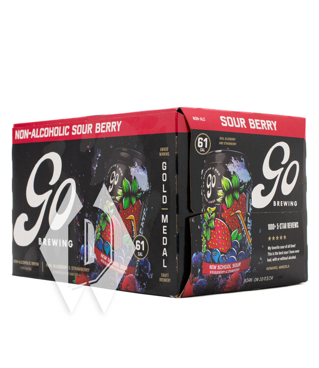 Go Brewing New School NA Sour 12oz 6pk