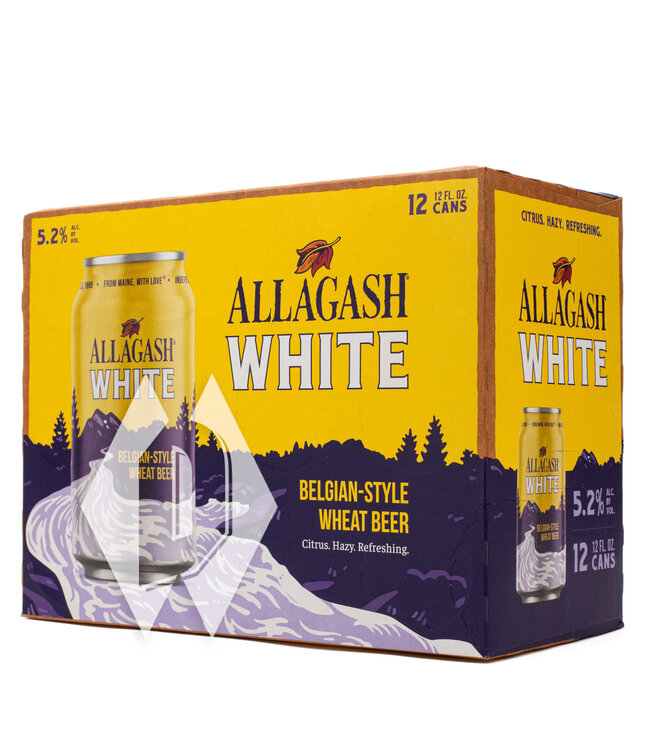 Allagash White Belgian Style Wheat Beer 12oz 12pk